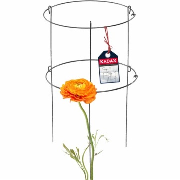FLOWER PLANT SUPPORT ROSE METAL FLOWER HOLDER SET 60+90 см
