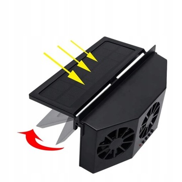 СОЛНЕЧНЫЙ ВЕНТИЛЯТОР ДЛЯ АВТОМОБИЛЬНОГО КОНДИЦИОНЕРА