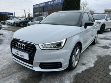 Audi A1 I Sportback 5d Facelifting 1.6 TDI 116KM 2015 Audi A1 Sportback 1.6 TDi automat,biała perła!, zdjęcie 1