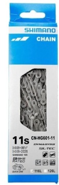 Shimano SLX/105 CN-HG601 11-скоростная цепь, 116 звеньев + OEM-зажим