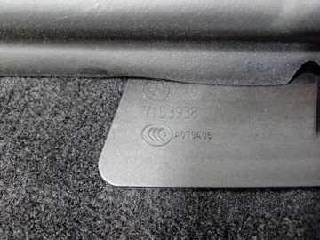 BMW 5 GT F07 ZADNÍ POLIČKA KUFRU 7153938