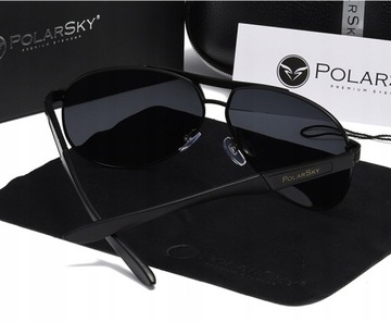 Okulary z polaryzacją POLARSKY Aviator UV400