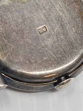 Srebrny zegarek ROMEX z bransoletką SREBRO