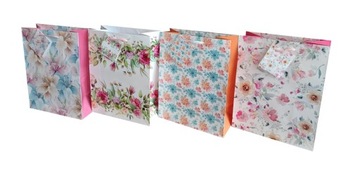 Torebka papierowa torba foliowana upominkowa torebki na prezent a4
