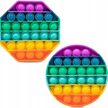 БОЛЬШАЯ СЕНСОРНАЯ ИГРУШКА PUSH BUBBLE POPIT 30 СМ