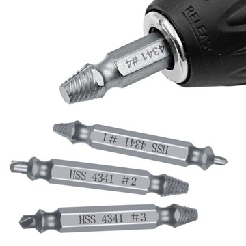 НАБОР БИТ ДЛЯ СНЯТИЯ СЛОМАННЫХ ВИНТОВ