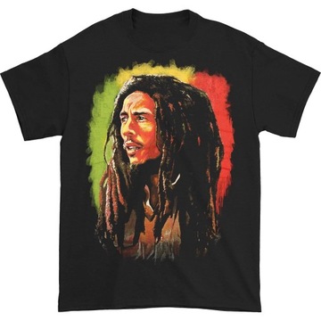 Koszulka Bob Marley Burnin Painting cotton T-Shirt