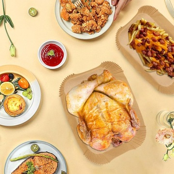 Бумажный вкладыш для аэрофритюрницы 160 шт. Вставки для NINJA AirFryer