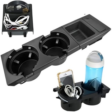ДЕРЖАТЕЛЬ ДЛЯ НАПИТКОВ BMW E46 ПОДСТАКАННИК для чашек Банки Кофе Ящик для хранения MONETNIK