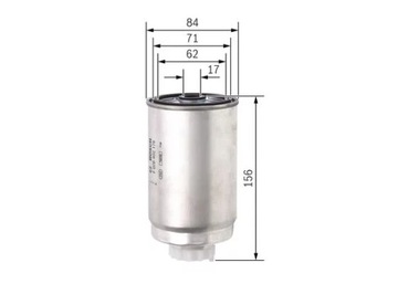 BOSCH F 026 402 176 FILTR PALIVA