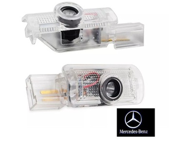Mercedes Led Logo Projektory ML GL R Klasa