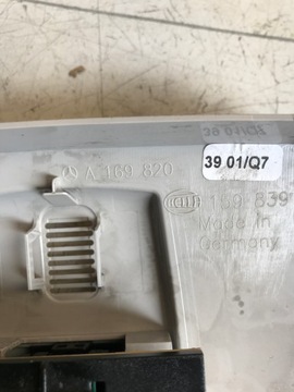 LAMPA OSVĚTLENÍ KABINY MERCEDES W245 W169