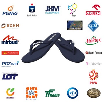 Klapki adidas Eezay Flip Flop granatowe