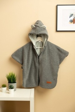 НАКРЫТКА АВТОМОБИЛЬНОЕ ПОНЧО Sensillo для детского сиденья Basic Grey