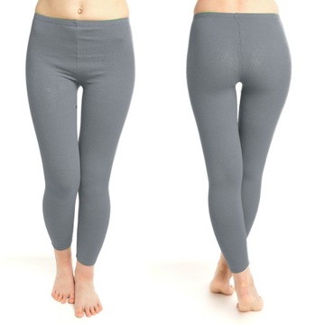 LEGGINSY GETRY LEGINSY POLSKIE XXL 44 BAWE Stalowy