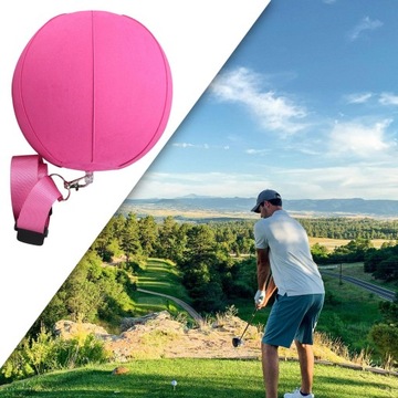 Тренировочный мяч для гольфа для начинающих гольфистов Sport Rose Red.