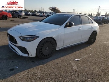 Mercedes Klasa C W206 2023 Mercedes-Benz Klasa C 43 Amg 2023 2.0l 2.0 Benzyna 402KM