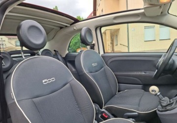 Fiat 500 II CC Seria 3 1.2 69KM 2014 Fiat 500 Zarejestrowany - ubezpieczony - benzyna - 1,2 - 69 KM 1.2 Benzyna, zdjęcie 16