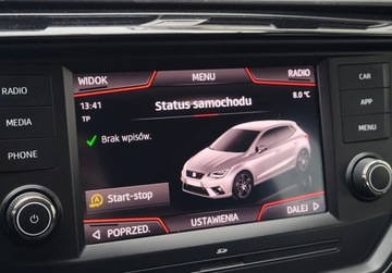 Seat Ibiza IV Hatchback 5d Facelifting 1.0 MPI 75KM 2017 Seat Ibiza NOWY MODEL 201718 CarPlay Radar Par..., zdjęcie 16