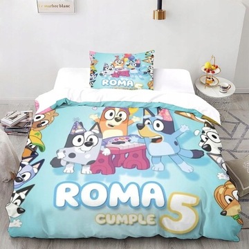 BLUEY i BINGO KOMPLET POŚCIELI POSZEWKI