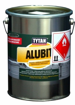 Краска асфальто-алюминиевая Tytan Alubit 5кг.