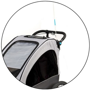 НАБОР ДЛЯ ВЕЛОСИПЕДА BABY TROLD НА 2 ЧЕЛОВЕКА 3в1