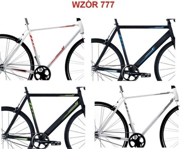 Дополнительные наклейки на всю раму, ВЫКРОЙКИ 770-777.