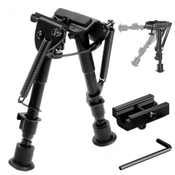 BIPOD DWÓJNÓG DO POLOWANIA OBROTOWY 6