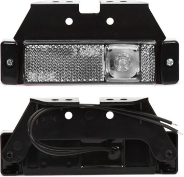 LAMPA OBRYSOWA BIAŁA 12-24V OBRYSÓWKA LED TIR WAŚ