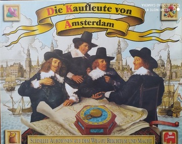 *OUTLET GRA KUPCY AMSTERDAMU KNIZIA *UNIKAT* DE+EN