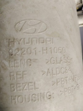 HYUNDAI TERRACAN 92201-H1050 HALOGEN PŘEDNÍ LEVÝ