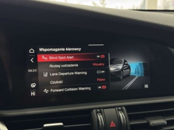 Alfa Romeo Giulia II Sedan Facelifting 2.0 Turbo 200KM 2022 Alfa Romeo Giulia Sprint Kamera cofania Android Auto Nawigacja Salon P, zdjęcie 32