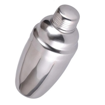 Shaker Cobbler 3 częściowy 550 ml srebrny połysk