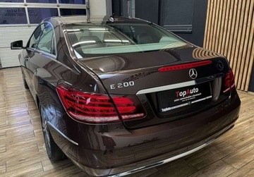 Mercedes Klasa E W212 Coupe Facelifting 200 184KM 2013 Mercedes-Benz Klasa E E200 NAVI manual 184KM zarejestrowany SKORA, zdjęcie 7