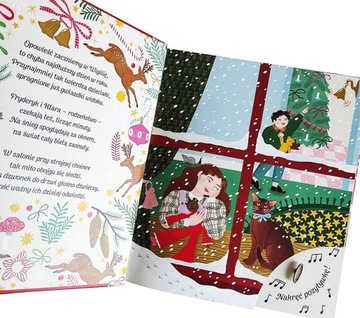 РОЖДЕСТВЕНСКАЯ КНИГА «ЩЕЛКУНЧИК» С МУЗЫКАЛЬНОЙ ШКАТУЛКОЙ