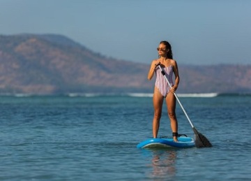 Надувная доска для серфинга 315 см, весло для плавания, аксессуары для плавания.