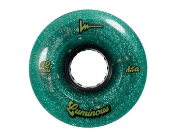 KOŁA ŚWIECĄCE DO WROTEK LUMINOUS JADE GLITTER 62MM BROKAT