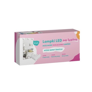 ЛАМПЫ СВЕТОДИОДНЫЕ ПОДСВЕТКИ ДЛЯ ОДЕЖДЫ ПЛАТЬЯ ЗЕРКАЛО ДЛЯ МАКИЯЖА РЕГУЛИРОВКА ЯРКОСТИ ЦВЕТА