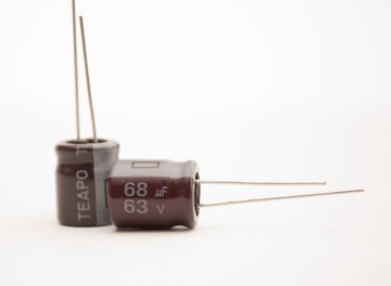 KONDENSATOR ELEKTROLITYCZNY 68uF 63V TEAPO [2 szt]
