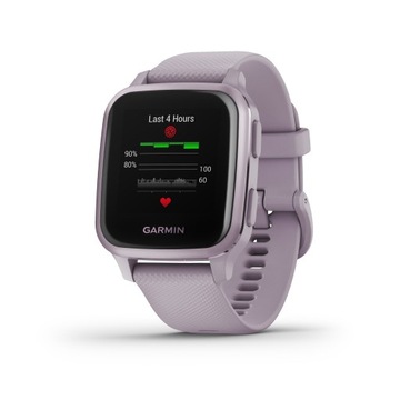 GARMIN VENU SQ smartwatch GPS orchideowy