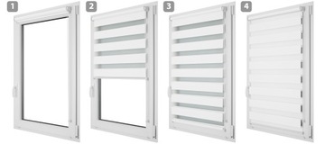 ЗАТЕМНЯЮЩИЕ РОЛЬСТАВНИ ДЕНЬ/НОЧЬ, 57x150см