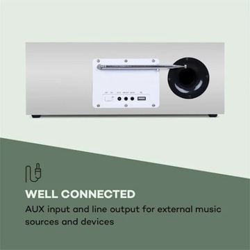 AUNA BLUETOOTH ИНТЕРНЕТ-РАДИО DAB+ FM USB ХИТ