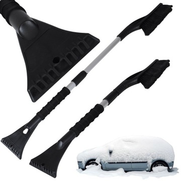 SZCZOTKA SKROBACZKA SZYB SAMOCHODOWA TELESKOPOWA