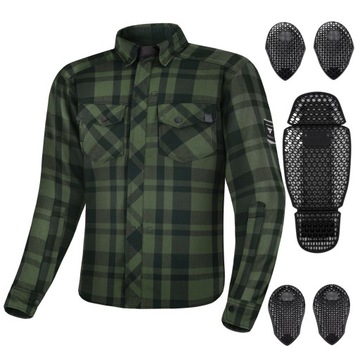 Koszula SHIMA RENEGADE MEN 2 GREEN zielony GRATISY