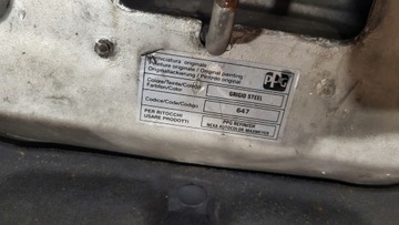 KAPOTA KRYT MOTORU FIAT IDEA 03- 647
