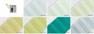 Образцы ткани для жалюзи плиссе 50-70% BLACKOUT