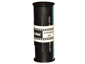 Rollei Superpan 200/120 черно-белая пленка - слайд