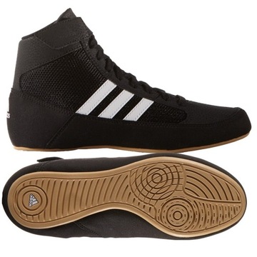 BUTY ZAPAŚNICZE ADIDAS HAVOC AQ3325 BOKSERSKIE TRENINGOWE CZARNE r. 40 2/3