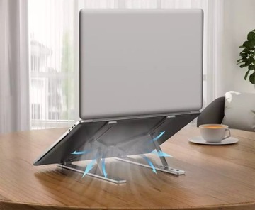 АЛЮМИНИЕВАЯ НАСТОЛЬНАЯ ПОДСТАВКА ДЛЯ НОУТБУКА ПЛАНШЕТА UNI