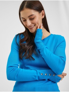 Niebieski lekki sweter damski ORSAY
